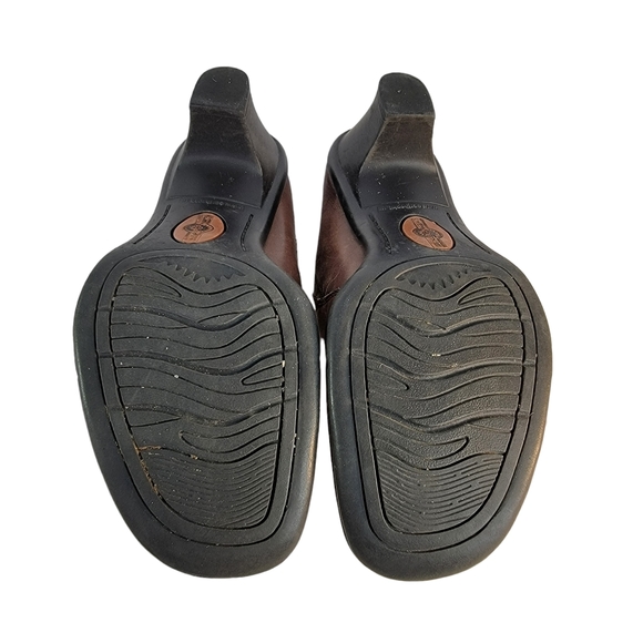 Earth Spirit Claasic Emma Leather Upper Brown Clog Women's Size 8 - Picture 11 of 16